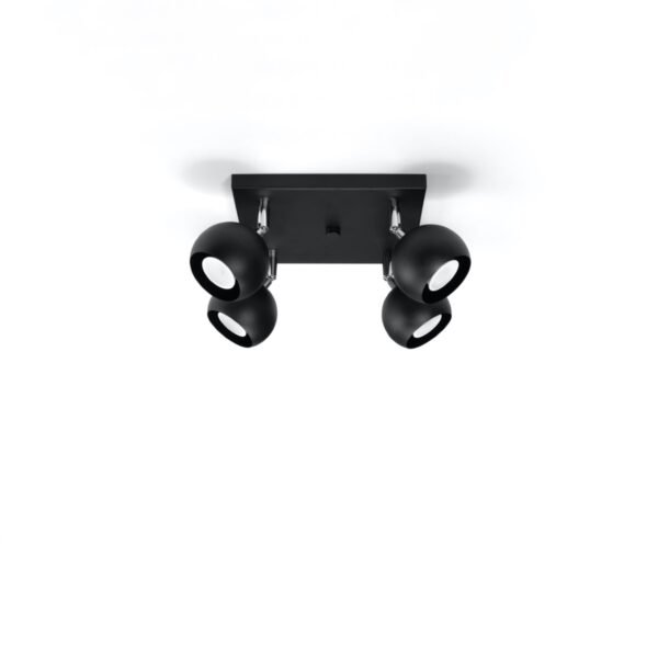Ceiling Lamp Oculare 4 Black Cluster Ceiling Lights Modern Designer Lights