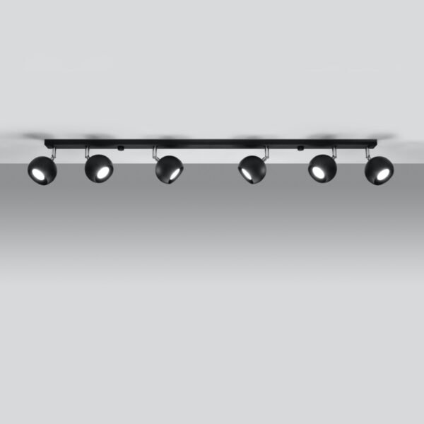 Ceiling Lamp Oculare 6l Black - Image 3