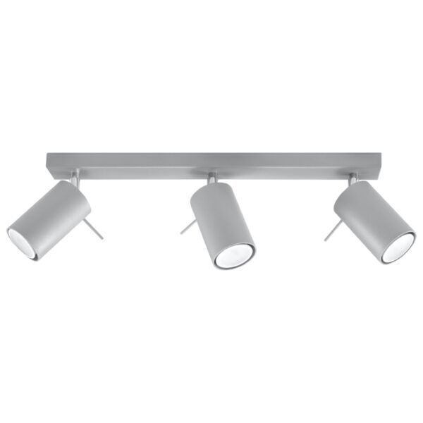 Ceiling Lamp Ring 3 Grey