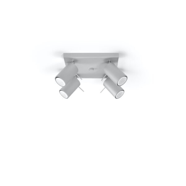 Ceiling Lamp Ring 4 Grey - Image 2