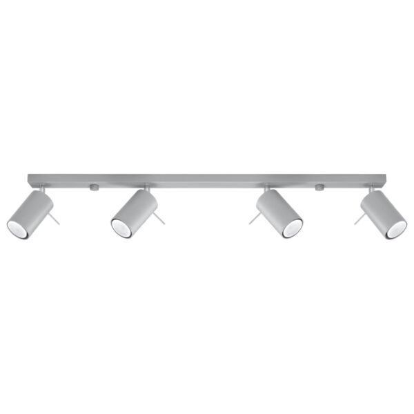 Ceiling Lamp Ring 4l Grey