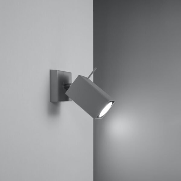Wall Lamp Merida 1 Grey - Image 3
