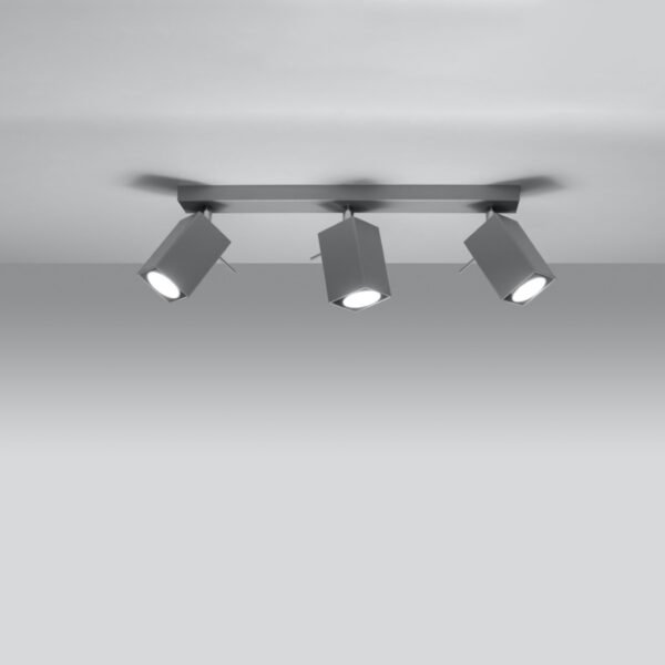 Ceiling Lamp Merida 3 Grey - Image 3