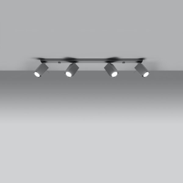 Ceiling Lamp Merida 4l Grey - Image 3