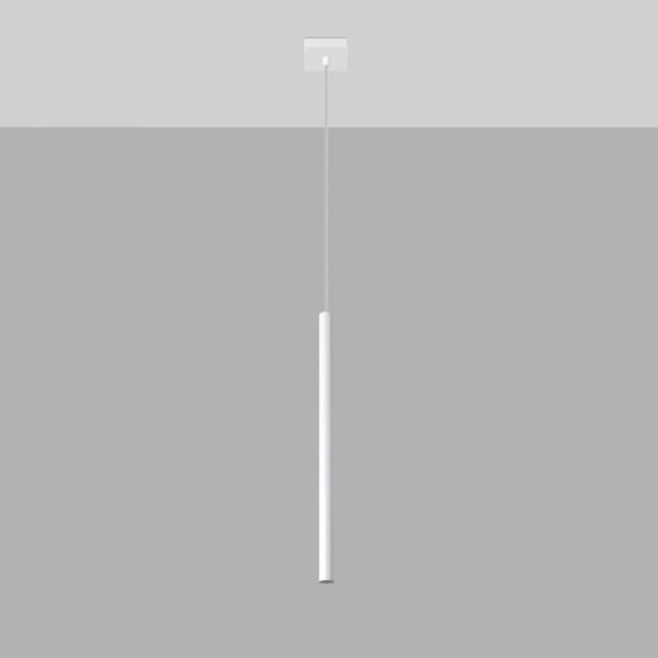 Pendant Lamp Pastelo 1 White Single Pendants Modern Designer Lights