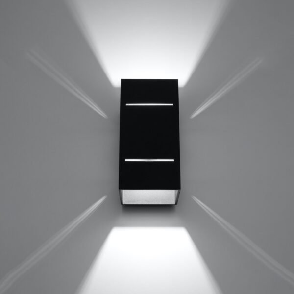 Wall Lamp Blocco Black Single Wall Lights Modern Designer Lights