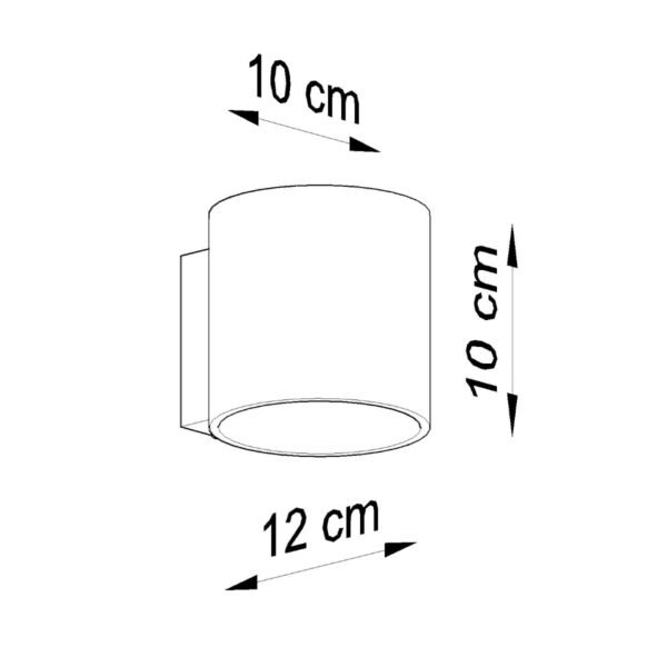 Wall Lamp Orbis Concrete - Image 4