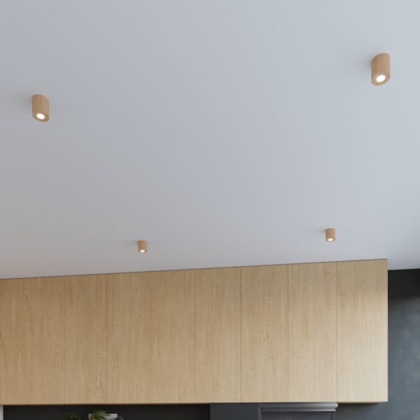 Ceiling Lamp Orbis Natural Wood - Image 6
