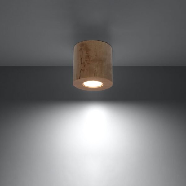 Ceiling Lamp Orbis Natural Wood - Image 3