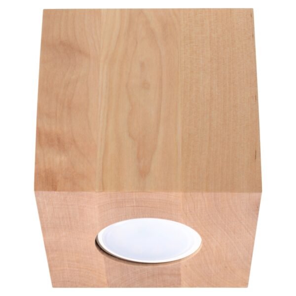 Ceiling Lamp Quad Natural Wood