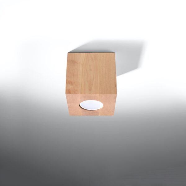 Ceiling Lamp Quad Natural Wood - Image 2