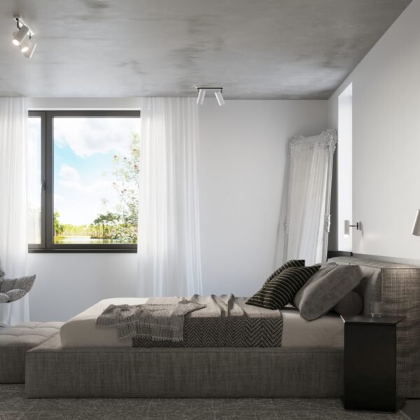 Ceiling Lamp Direzione 3 White - Image 6