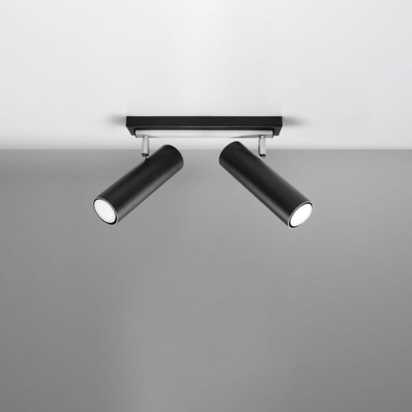 Ceiling Lamp Direzione 2 Black - Image 2