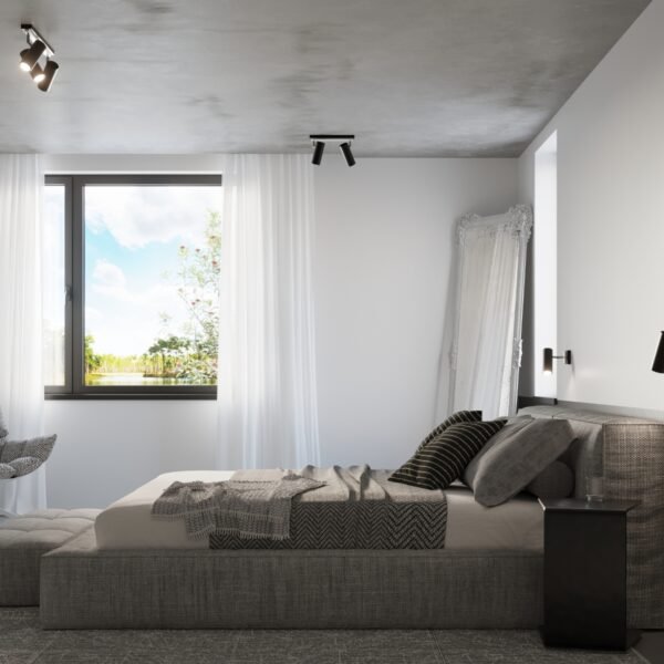 Ceiling Lamp Direzione 3 Black - Image 6