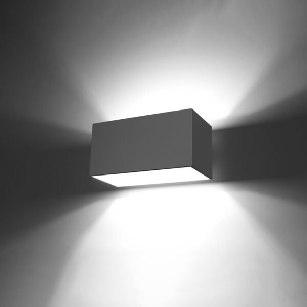 Wall Lamp Quad Maxi Grey - Image 3