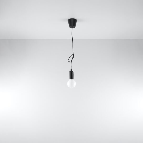 Pendant Lamp Diego 1 Black - Image 5