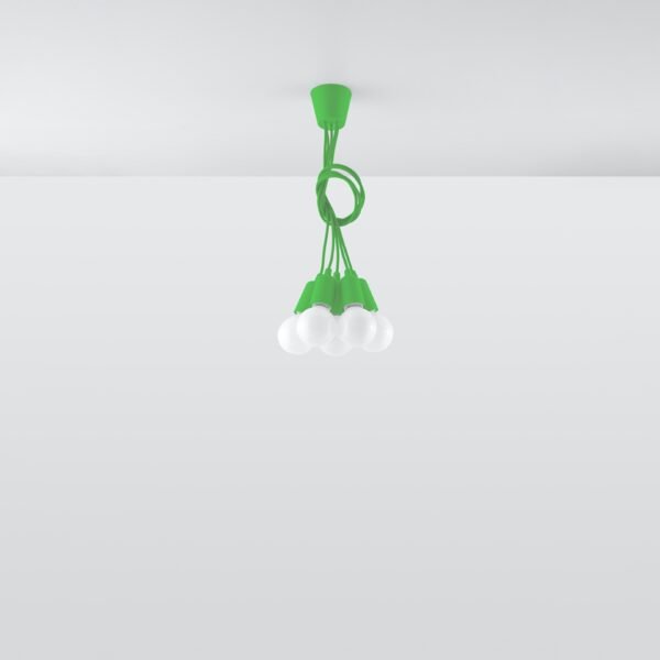 Pendant Lamp Diego 5 Green - Image 5