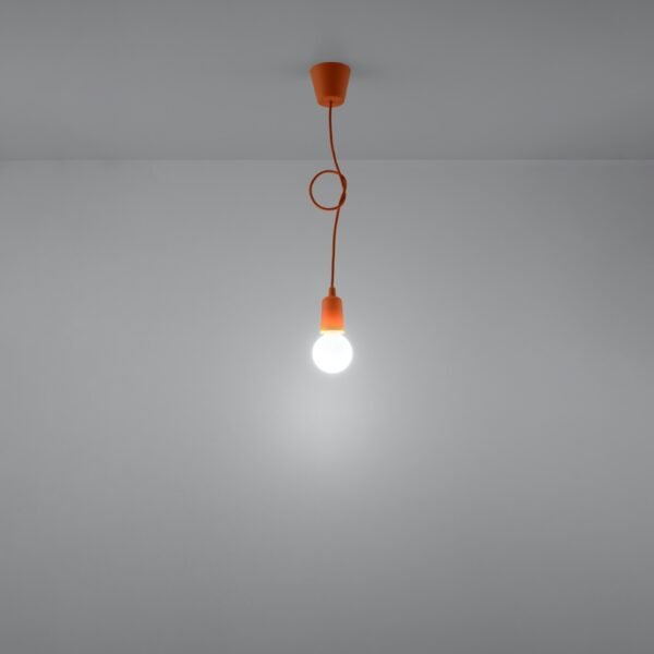 Pendant Lamp Diego 1 Orange - Image 6