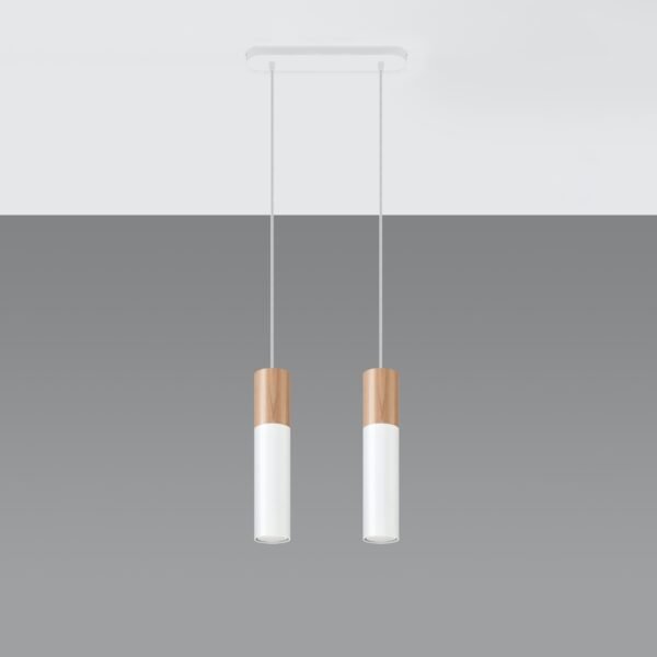 Pendant Lamp Pablo 2 White Multi Pendants Modern Designer Lights
