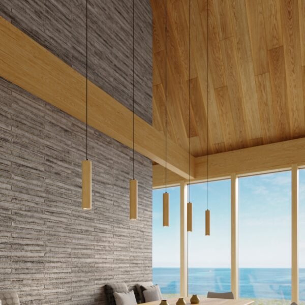 Pendant Lamp Lino 2 Wood - Image 6