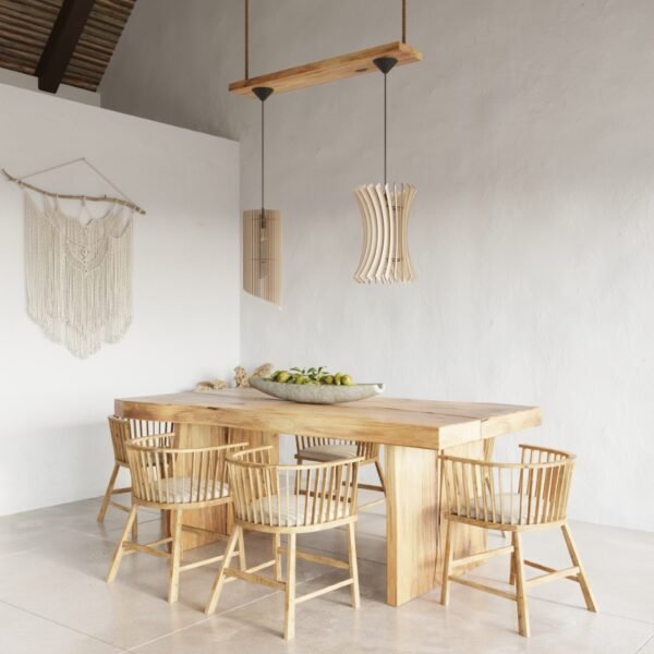 Pendant Lamp Alexia Wood - Image 6