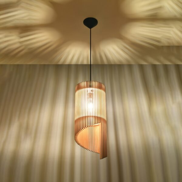 Pendant Lamp Alexia Wood - Image 3