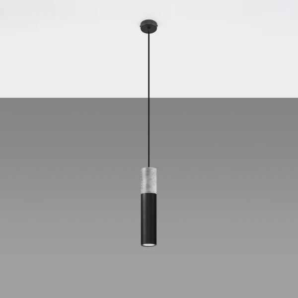 Pendant Lamp Borgio 1 Black - Image 2