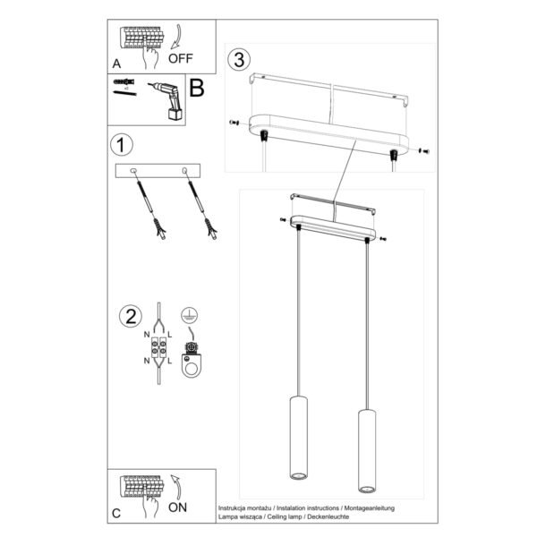 Pendant Lamp Luvo 2 Multi Pendants Modern Designer Lights