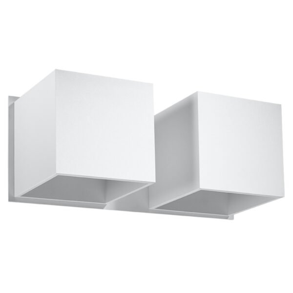 Wall Lamp Quad 2 White