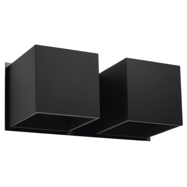 Wall Lamp Quad 2 Black