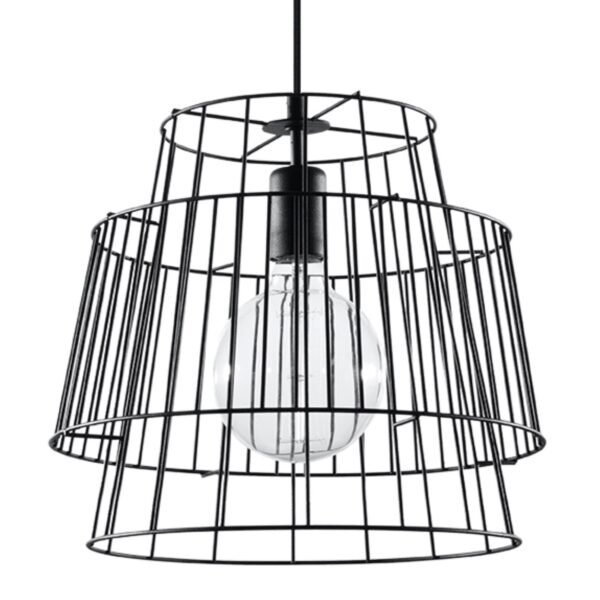 Pendant Lamp Gate Black