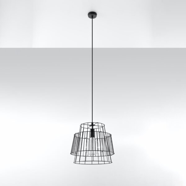 Pendant Lamp Gate Black - Image 2