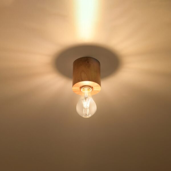 Ceiling Lamp Salgado Natural Wood - Image 3