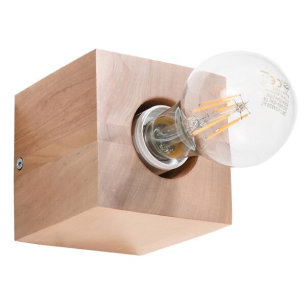 Wall Lamp Ariz Natural Wood Single Wall Lights Modern Designer Lights