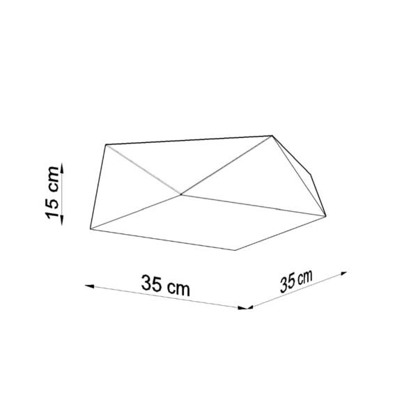 Ceiling Lamp Hexa 35 White - Image 4