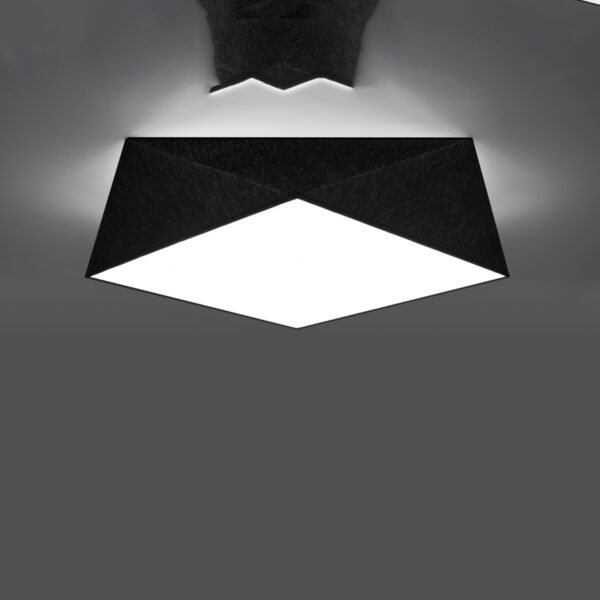 Ceiling Lamp Hexa 45 Black - Image 3