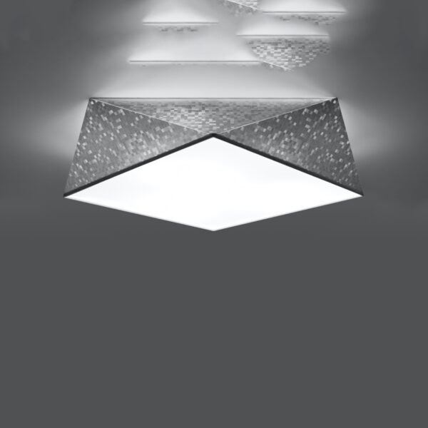 Ceiling Lamp Hexa 45 Silver - Image 3