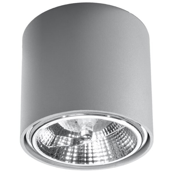 Ceiling Lamp Tiube Grey