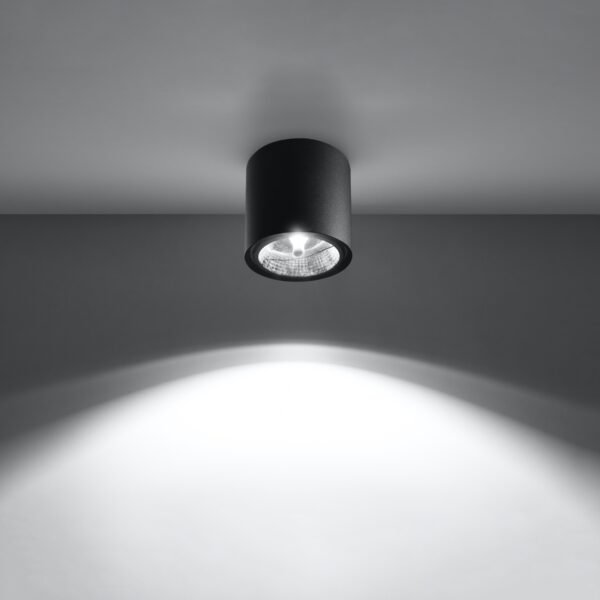 Ceiling Lamp Tiube Black - Image 3