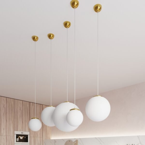 Pendant Lamp Ugo 30 Golden - Image 6