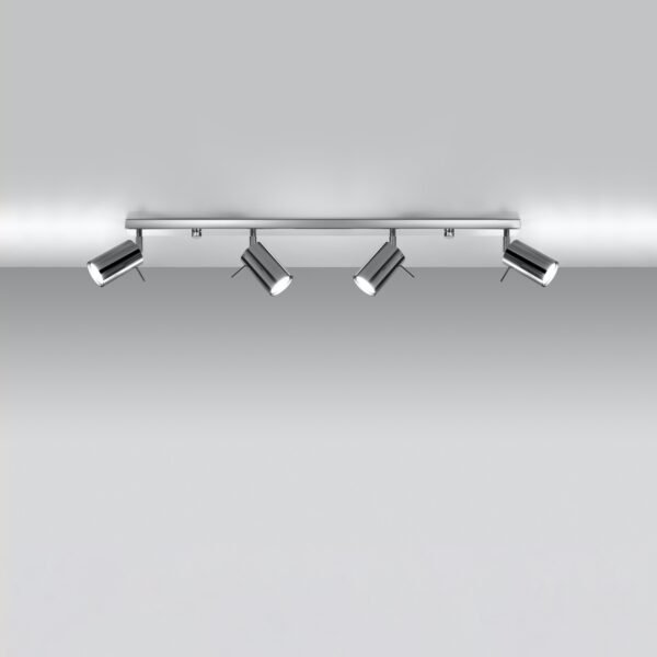 Ceiling Lamp Ring 4l Chrome - Image 3