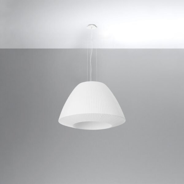 Chandelier Bella 60 White Large Shade Pendants Modern Designer Lights