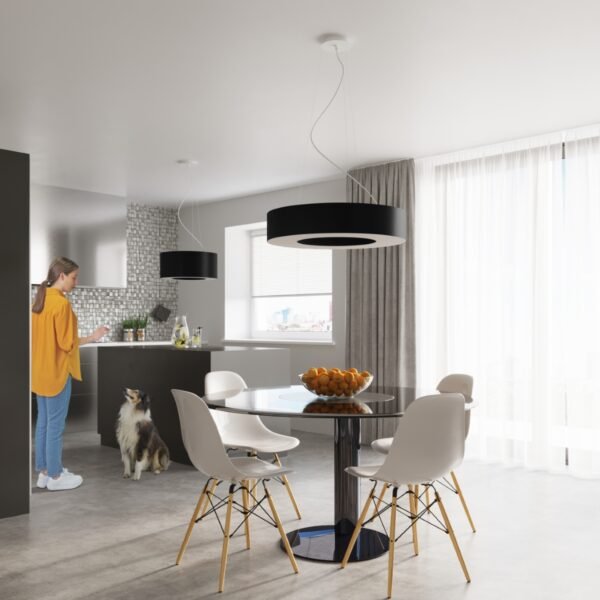 Chandelier Saturno 50 Black - Image 6