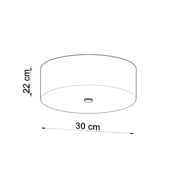 Ceiling Lamp Skala 30 White - Image 4