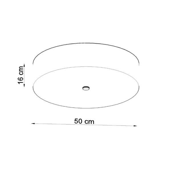Ceiling Lamp Skala 50 Black - Image 4