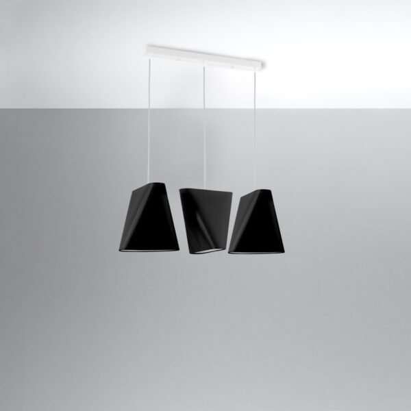 Chandelier Blum 3 Black - Image 2