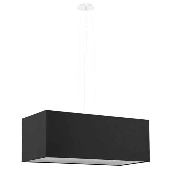 Chandelier Santa Bis 80 Black Large Shade Pendants Modern Designer Lights