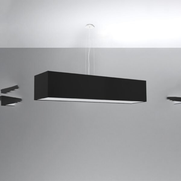 Chandelier Santa 120 Black Large Shade Pendants Modern Designer Lights