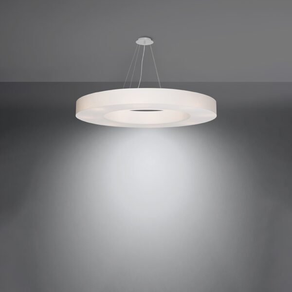 Chandelier Saturno Slim 90 White - Image 3