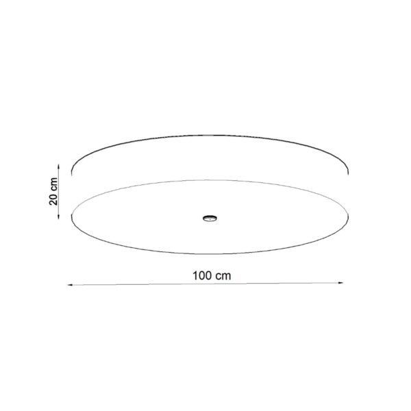 Ceiling Lamp Skala 100 Black - Image 4